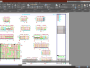 Denah dan Gambar CAD High Building Mall_A5304