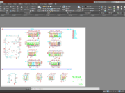 Denah dan Gambar CAD High Building Mall_A5305
