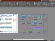 Denah dan Gambar CAD High Building Mall_A5401
