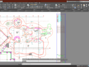 Denah dan Gambar CAD High Building Mall_A6101