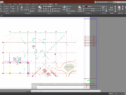 Denah dan Gambar CAD High Building Mall_A6201