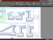 Denah dan Gambar CAD High Building Mall_A6301
