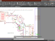 Denah dan Gambar CAD High Building Mall_A8102