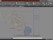 Denah dan Gambar CAD High Building Mall_A8103