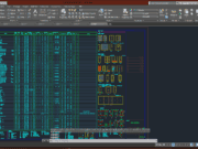 Denah dan Gambar CAD High Building Mall_A8104
