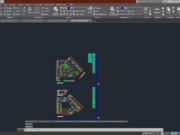 Denah dan Gambar CAD Interior Pusat Mode_Denah Keseluruhan