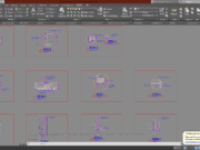 Denah dan Gambar CAD Interior_Detail Furniture