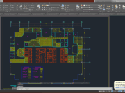 Denah dan Gambar CAD Interior Ruang Khusus_Floor Plan