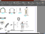 Denah dan Gambar CAD Landscape_GAPURA-2