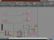 Denah dan Gambar CAD Landscape_Kolam Renang