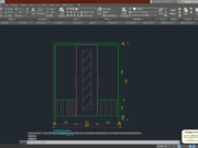 Denah dan Gambar CAD Interior_Lemari Pakaian