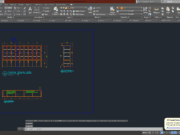 Denah dan Gambar CAD Interior_Lemari Linen