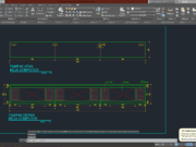 Denah dan Gambar CAD Interior_Meja Komputer