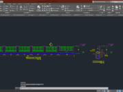 Denah dan Gambar CAD Landscape_PAGAR