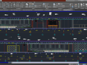 Denah dan Gambar CAD Interior Pusat Mode_Potongan Ruang Khusus