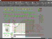 Denah dan Gambar CAD High Building MALL_ST-105