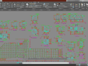Denah dan Gambar CAD High Building MALL_ST-201