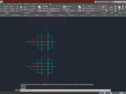 Denah dan Gambar CAD Struktur Detail Baja_SWF150
