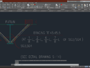 Denah dan Gambar CAD Struktur Detail Baja_Spdt2