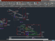 Denah dan Gambar CAD Struktur Detail Baja_TALANG