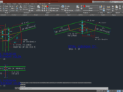 Denah dan Gambar CAD Struktur Detail Baja_TR-WF300