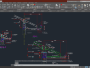 Denah dan Gambar CAD Struktur Detail Baja_Talang2