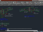 Denah dan Gambar CAD Struktur Detail Baja_Tr-wf3002