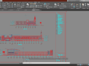 Denah dan Gambar CAD High Building MALL_a-1202