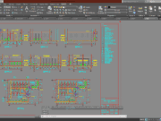 Denah dan Gambar CAD High Building MALL_a-5404