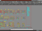 Denah dan Gambar CAD High Building MALL_a-5407