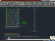 Denah dan Gambar CAD Interior_Mirror Panel