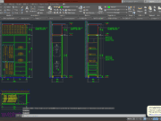 Denah dan Gambar CAD Interior_wardrobe-section
