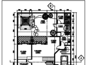 Denah dan Gambar CAD GAMBAR RUMAH_Rumah Tinggal 12X20 M’
