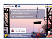 PERSYARATAN DESAIN SEISMIK KOMPONEN NONSTRUKTURAL BANGUNAN GEDUNG BERDASARKAN SNI 1726-2019