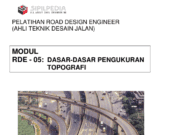 MODUL RDE-05 DASAR-DASAR PENGUKURAN TOPOGRAFI