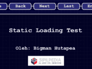 Static Loading Test