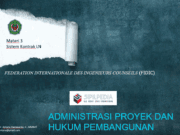 Sistem Kontrak LN-ICB-FIDIC