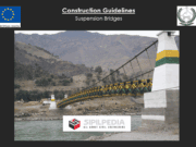 Construction Guidelines of Suspension Bridges