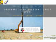 PREFABRICATED VERTICAL DRAIN (PVD) – PUSJATAN (2015 – 2019)
