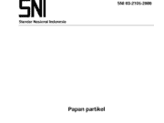 SNI 03-2105-2006 Papan Partikel