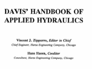 Davis Handbook of Applied Hydraulics – Fourth Edition