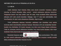 METODE PELAKSANAAN PEKERJAAN SEAWAL