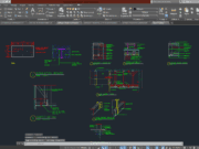 Denah dan Gambar CAD Struktur_Board Ceiling