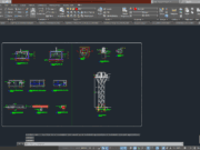 Denah dan Gambar CAD Struktur_Detail Ground Tank & Septitank