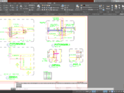Denah dan Gambar CAD Struktur_Detail Sambungan Balok