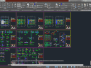 Denah dan Gambar CAD Struktur_Detail Struktur Penulangan Rumah Tinggal