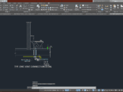 Denah dan Gambar CAD Mekanikal Electrical_EWC VENT CONNECTION DETAIL