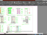 Denah dan Gambar CAD Struktur_Exterior Wall