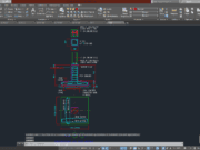 Denah dan Gambar CAD Struktur_PEDESTAL H200