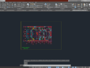 Denah dan Gambar CAD Mekanikal Electrical_INSTALASI SISTIM MATV LANTAI DASAR